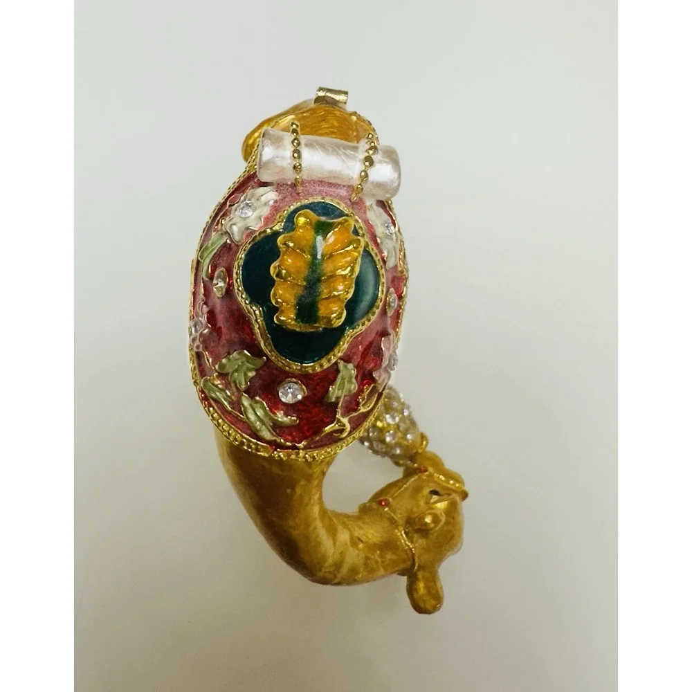 Beautiful Rhinestone Camel With Child  4